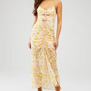 Significant Other Angelina Dress in Pineapple Palm Size 4